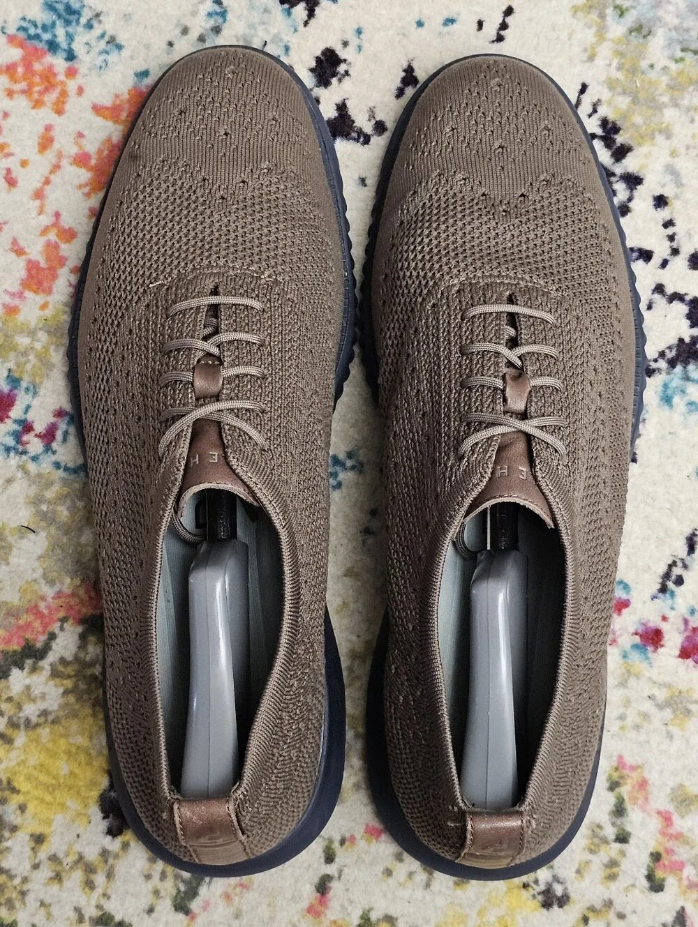 Cole Haan 2.ZEROGRAND Stitchlite Knit Sneakers Men’s 13M Wingtip Oxford Shoes I